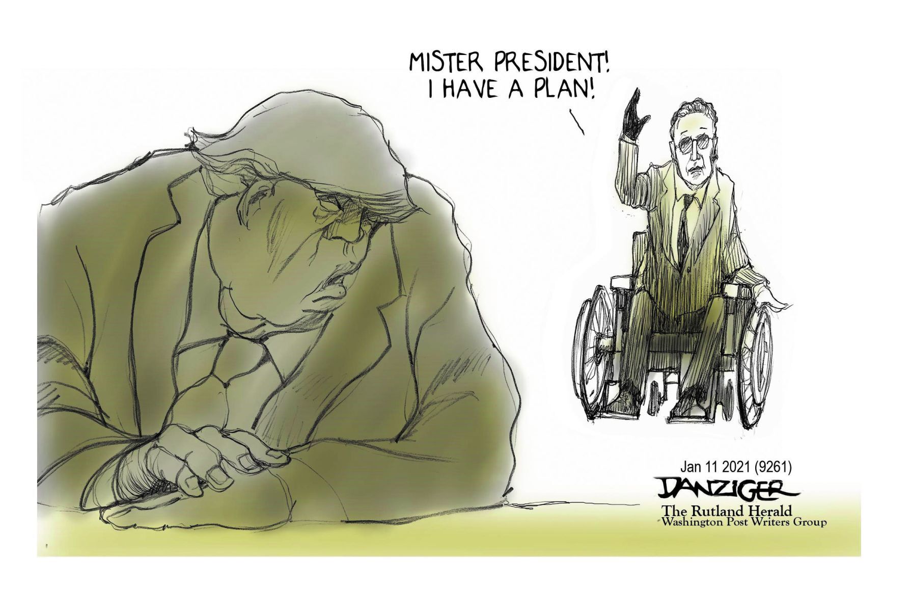 Jeff Danziger cartoon
